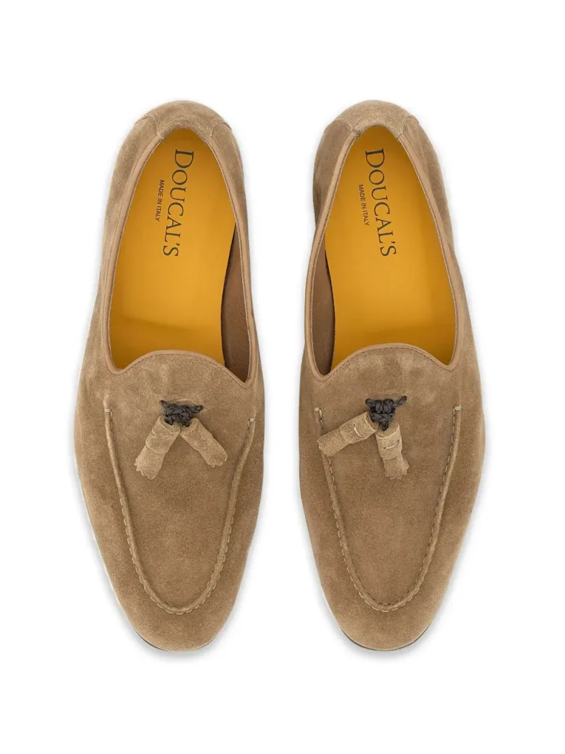 Doucal's — Tassel-detail suede loafers — Foto 4 di 5