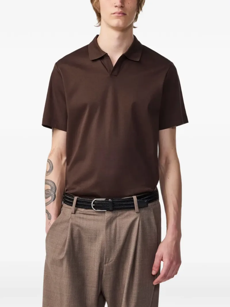 NN.07 — Open-collar T-shirt — Photo 3 of 4
