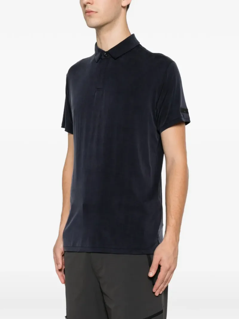 RRD — Cupro short-sleeve polo shirt — Photo 3 of 5