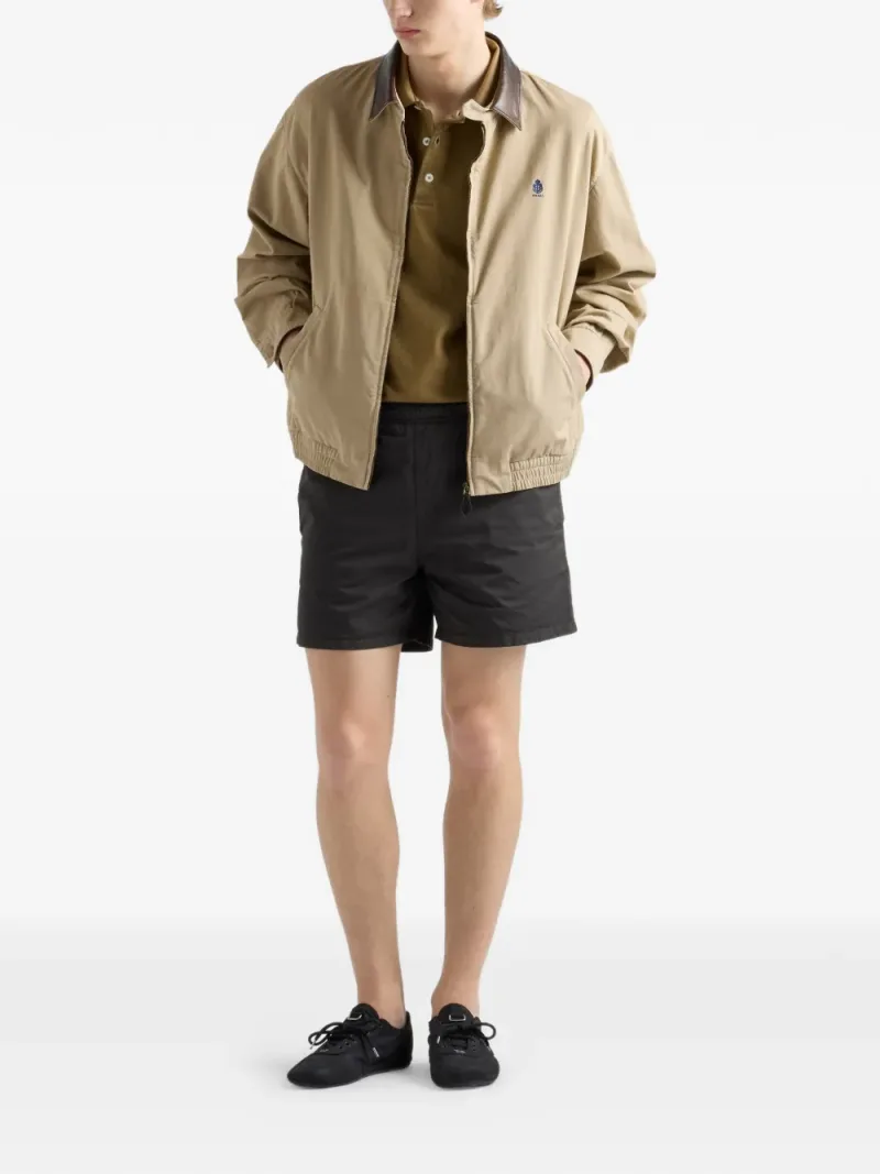 Prada — Garment-dyed cotton polo shirt — Photo 2 of 5