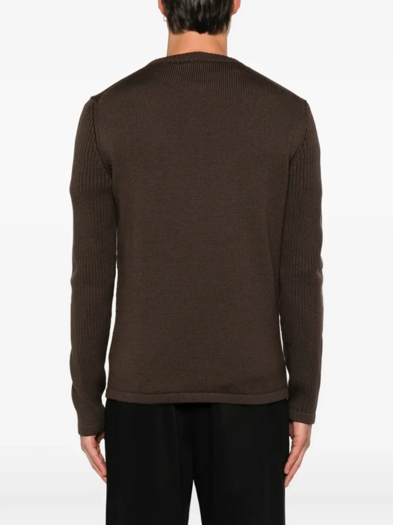 Prada — Re-Nylon pocket ribbed-knit sweater — Foto 4 di 5