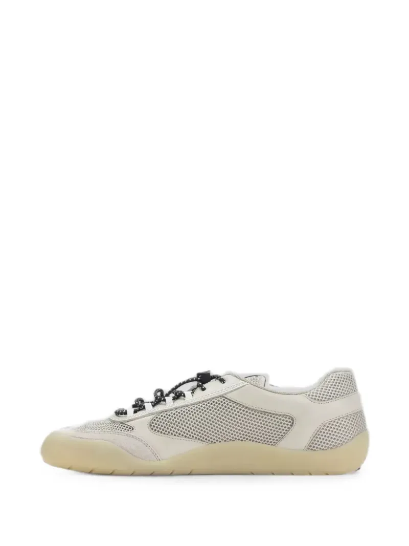 Prada — Speedrock leather-trim sneakers — Photo 4 of 4