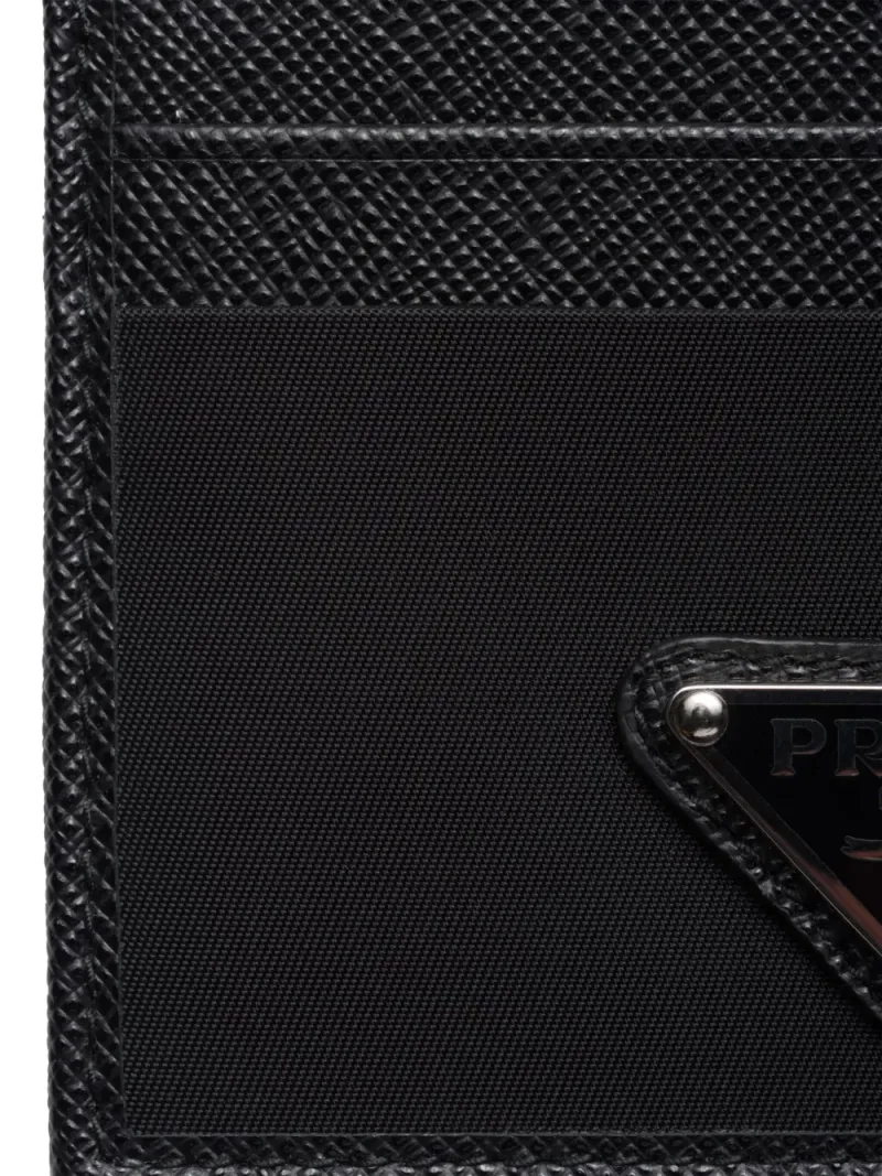 Prada — Triangle-logo leather wallet — Foto 2 di 2