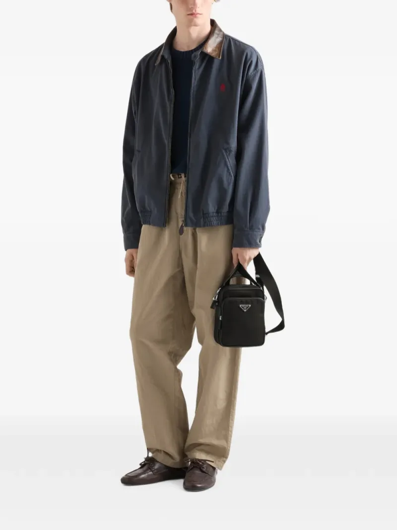 Prada — Re-Nylon and Saffiano leather shoulder bag — Photo 3 of 5