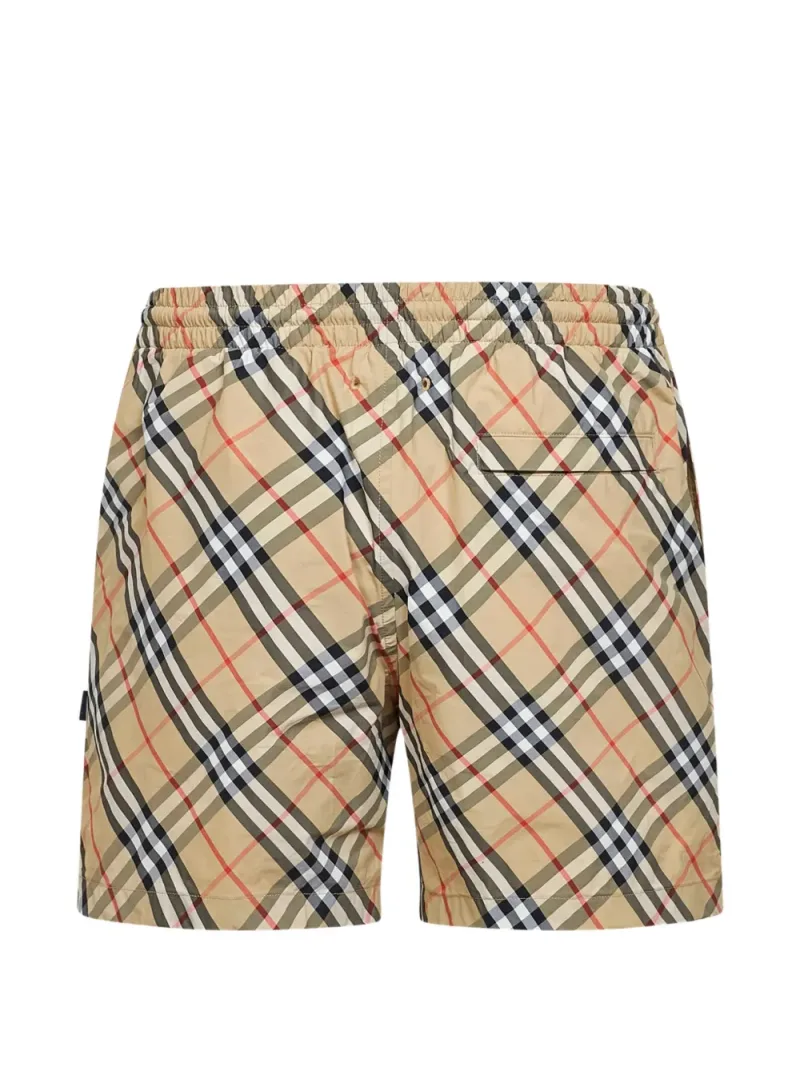 Burberry — Check-print drawstring swim shorts — Photo 5 of 5