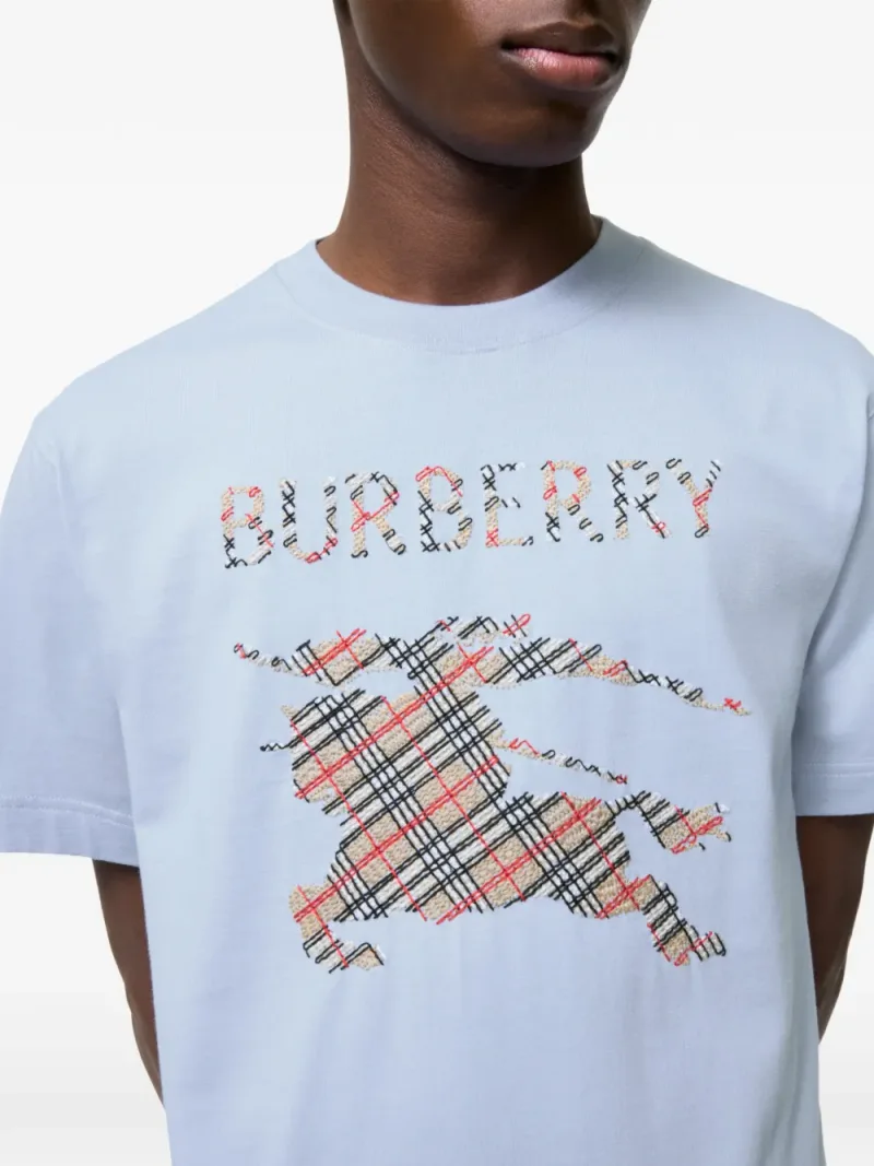 Burberry — Cross-stitch Knight ​cotton T-shirt — Photo 3 of 3