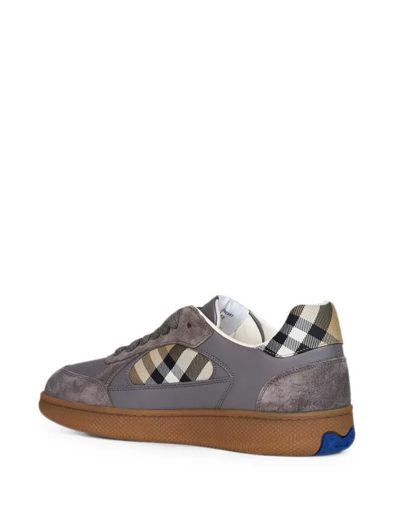 Burberry — Terrace check-panel sneakers — Foto 3 di 3