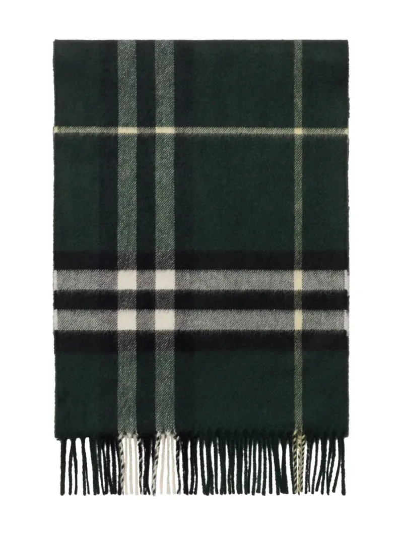 Burberry — Check cashmere scarf — Photo 2 of 2