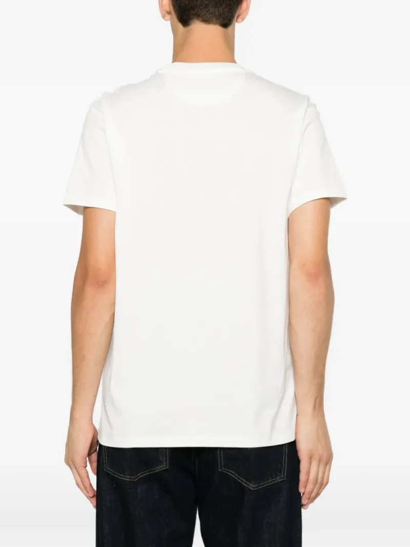 Fendi — Embroidered-logo T-shirt — Foto 4 di 5