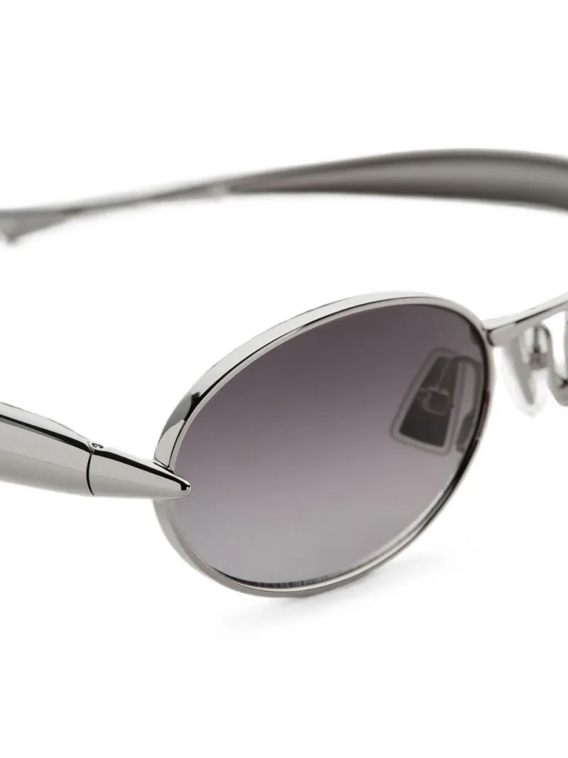Bottega Veneta — Sardine oval-frame sunglasses — Photo 3 of 3
