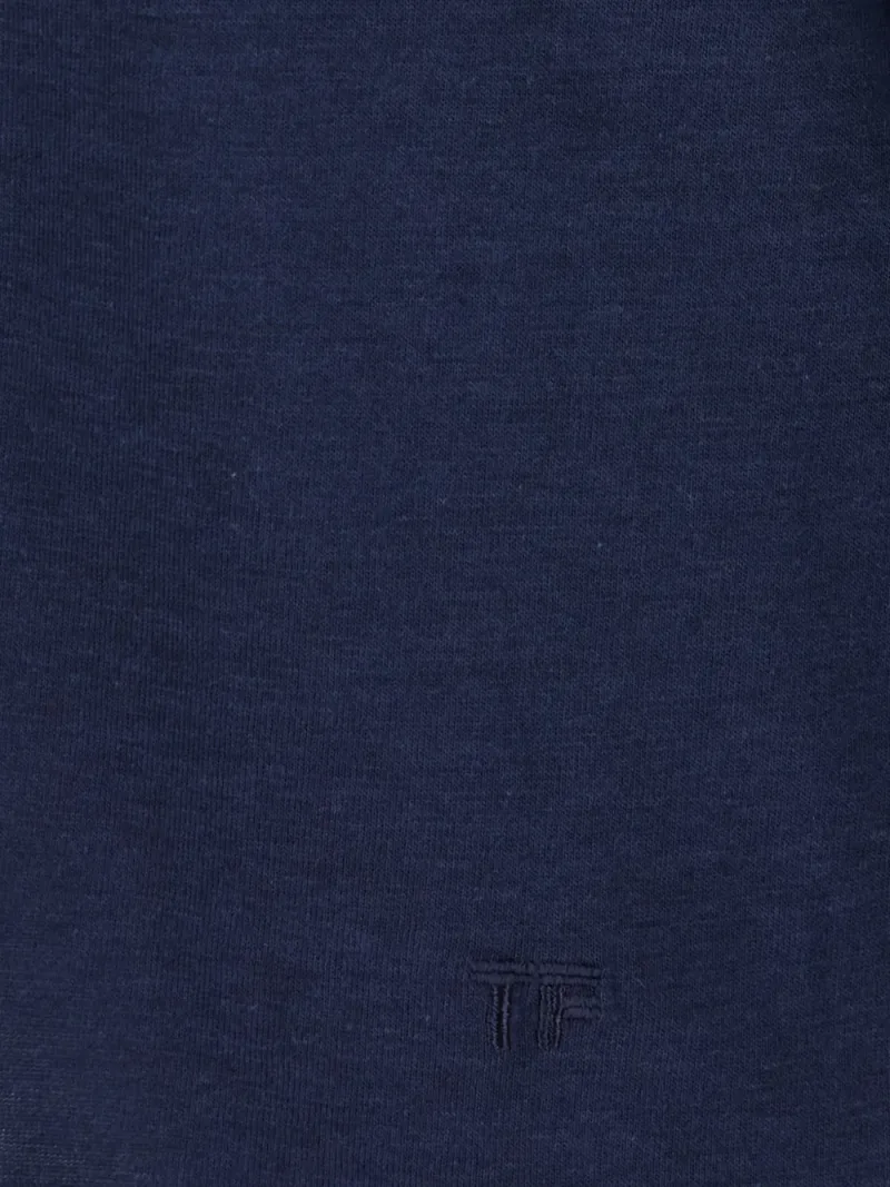 Tom Ford — Logo-embroidered T-shirt — Foto 3 di 3