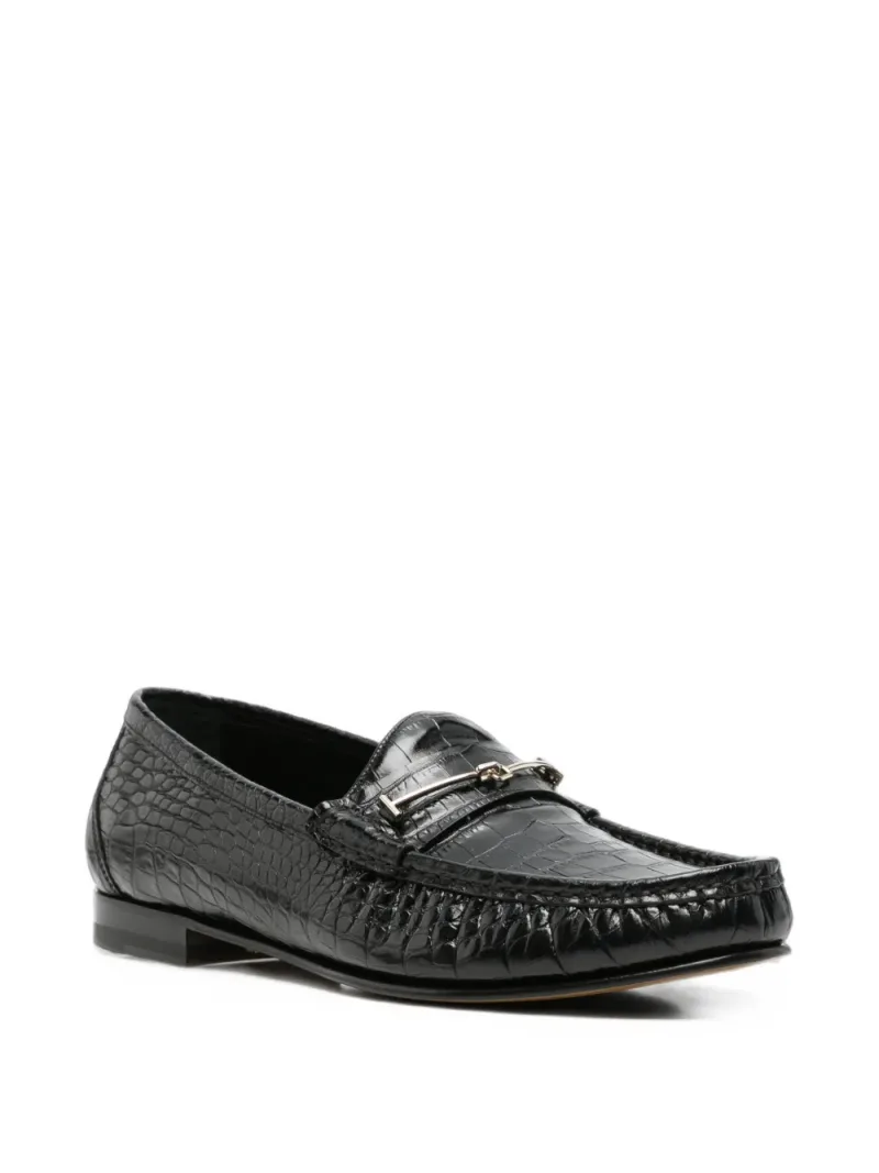 Tom Ford — Crocodile-effect T-bar loafers — Photo 2 of 4
