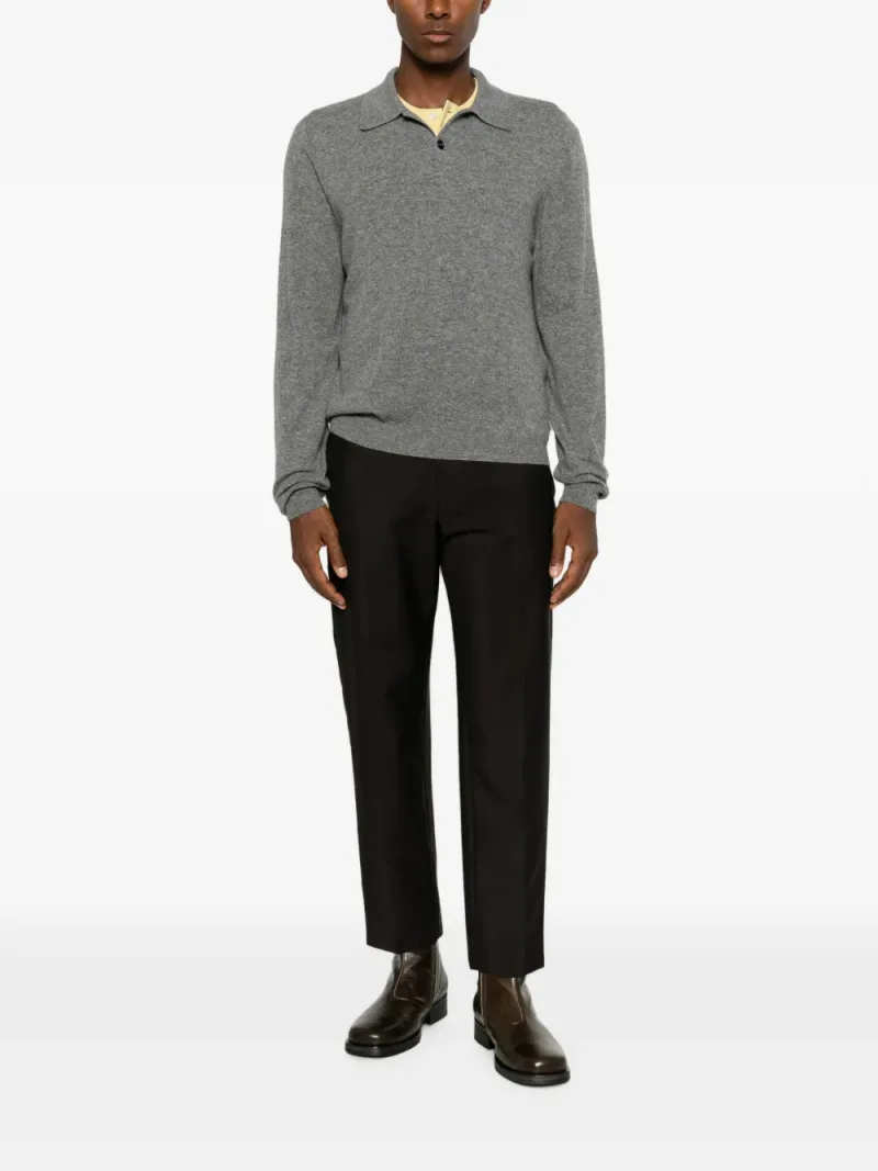 Jil Sander — Pressed-crease tailored trousers — Foto 2 di 5