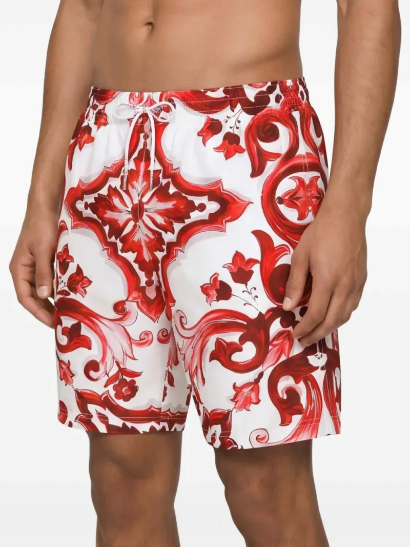 Dolce & Gabbana — Majolica-print medium boxer shorts — Photo 4 of 5