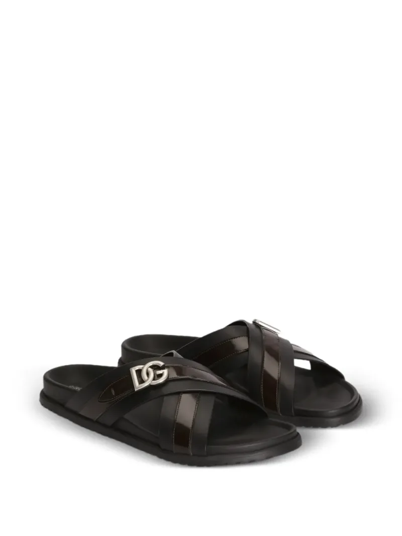 Dolce & Gabbana — Cowhide sandals — Foto 3 di 3