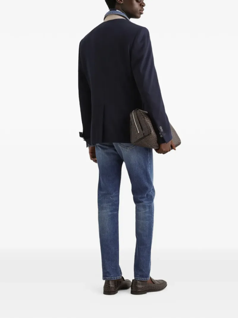 Dolce & Gabbana — Logo-patch straight jeans — Photo 3 of 5