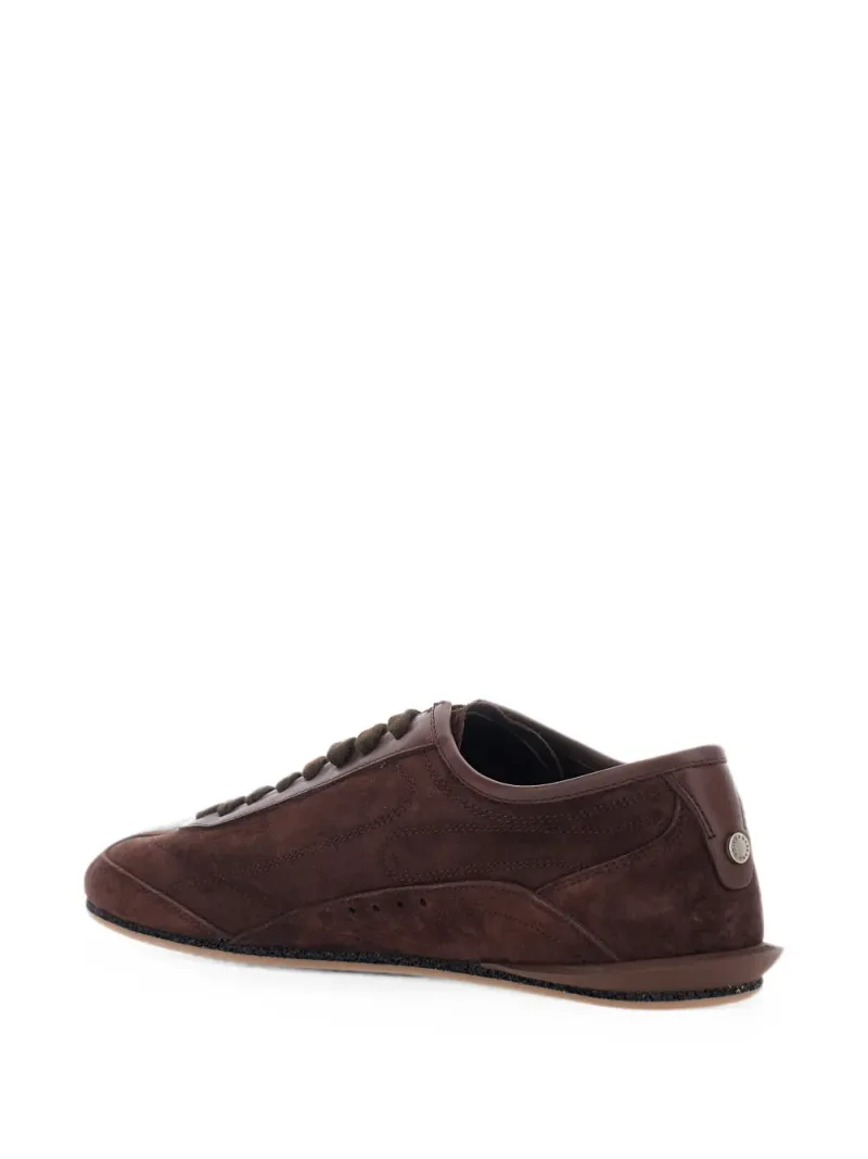 Dolce & Gabbana — Lipari logo-detail suede sneakers — Foto 4 di 4