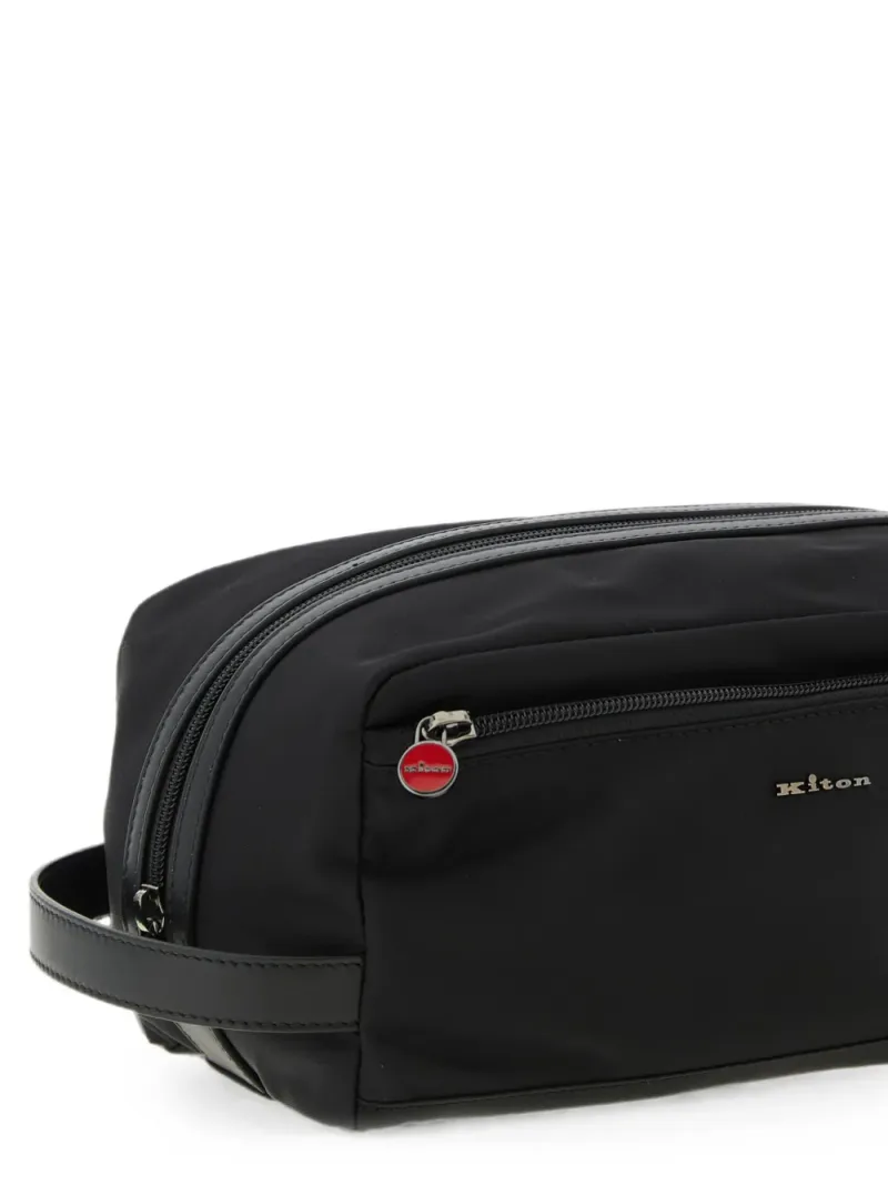 Kiton — Logo-plaque wash bag — Photo 3 of 4
