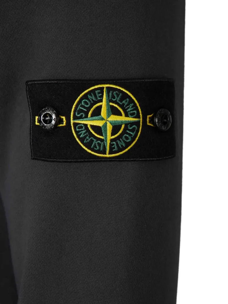 Stone Island — Logo-patch zip-up hoodie — Photo 4 of 4