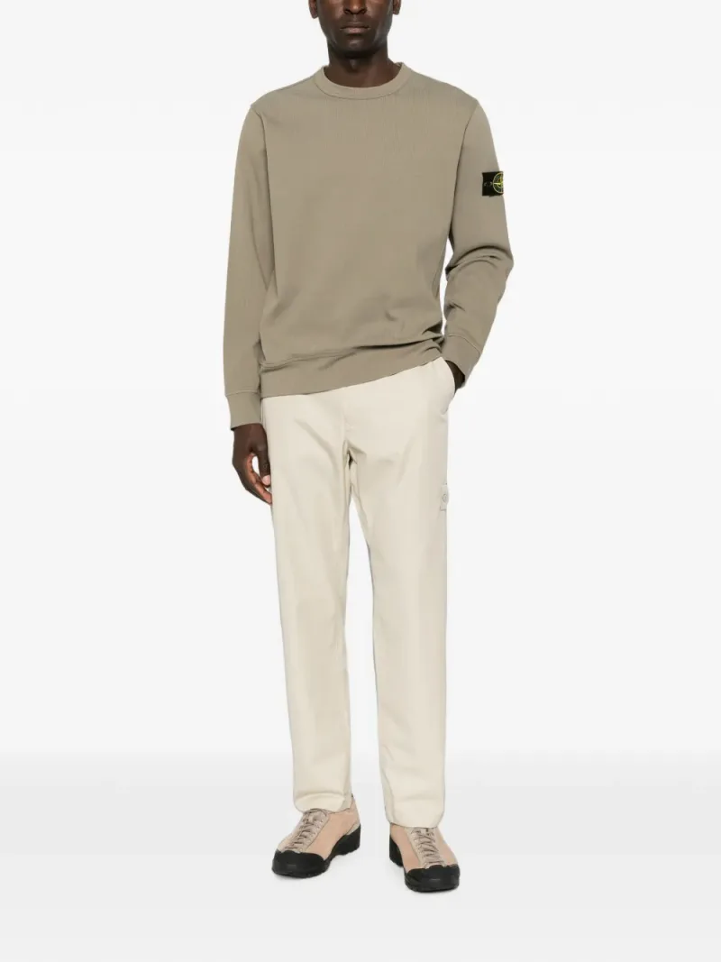 Stone Island — Logo-patch sweatshirt — Foto 2 di 5