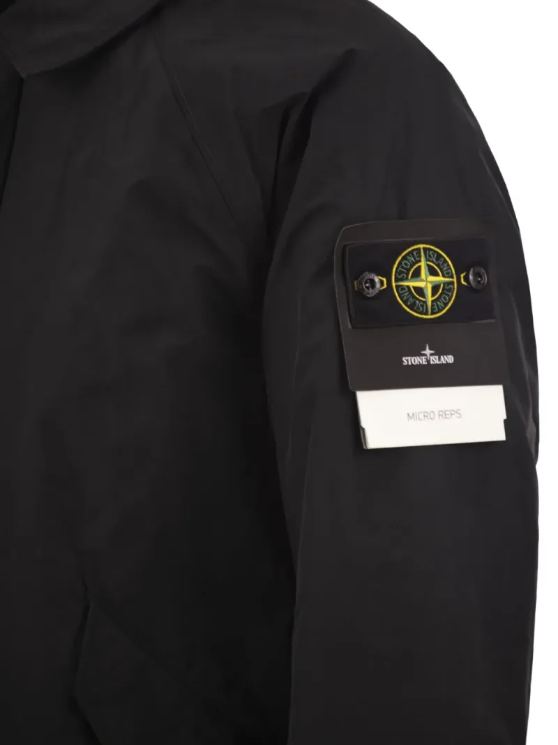 Stone Island — Micro Reps padded coat — Foto 3 di 3
