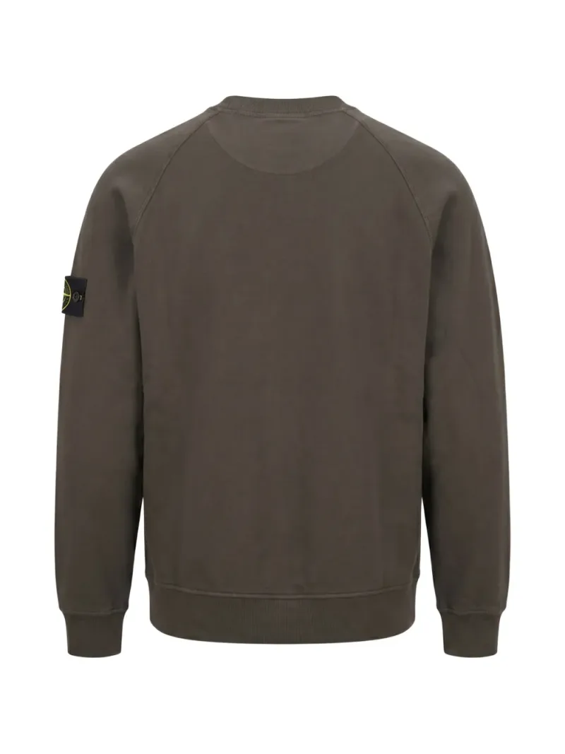 Stone Island — Logo-patch raglan-sleeve sweatshirt — Photo 2 of 2