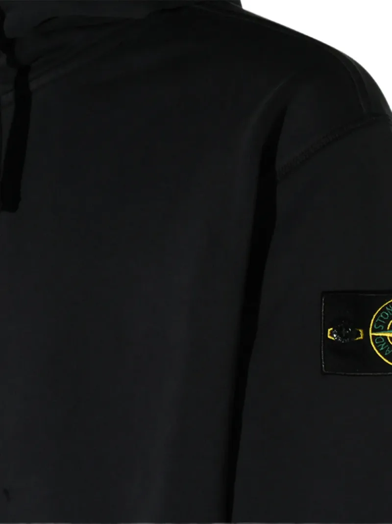 Stone Island — Logo-patch hoodie — Foto 3 di 4