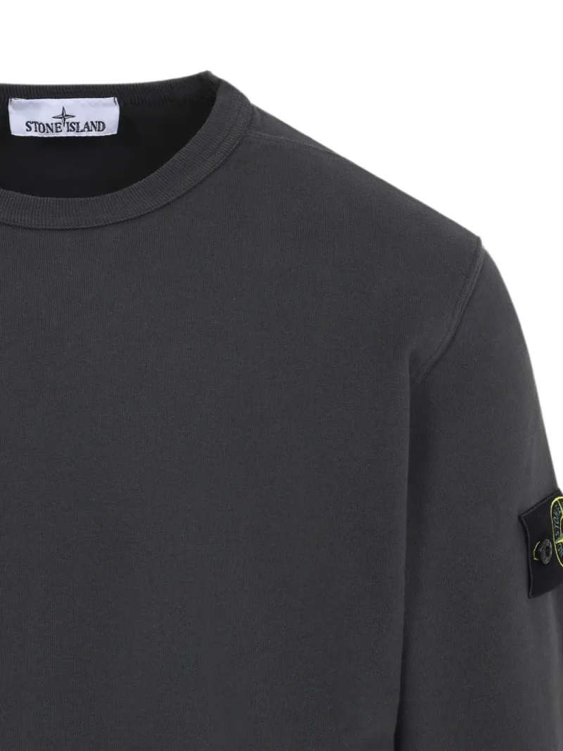 Stone Island — Logo-patch sweatshirt — Foto 3 di 3