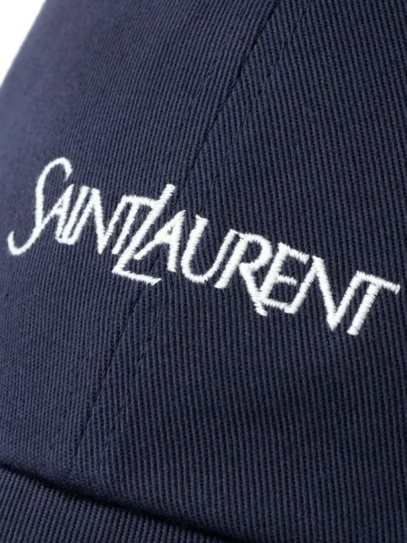 Saint Laurent — Cap in cotton gabardine — Foto 4 di 4