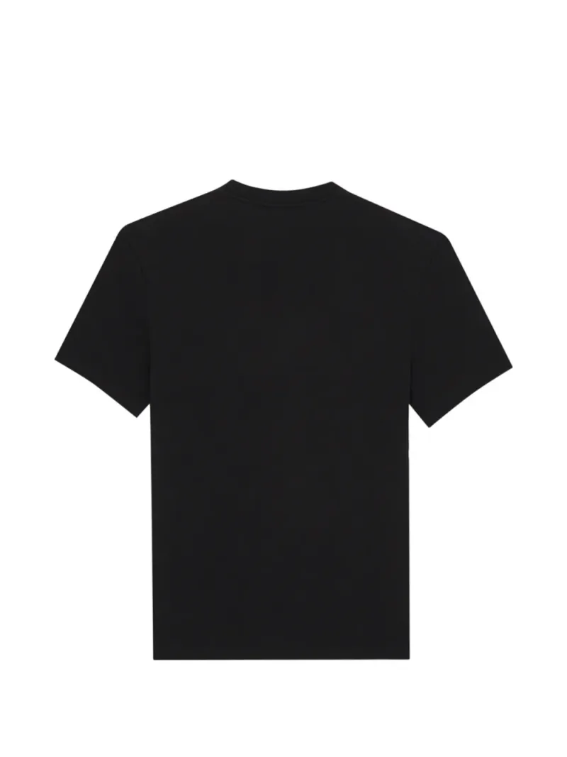 Saint Laurent — Cassandre ribbed T-shirt — Foto 2 di 3