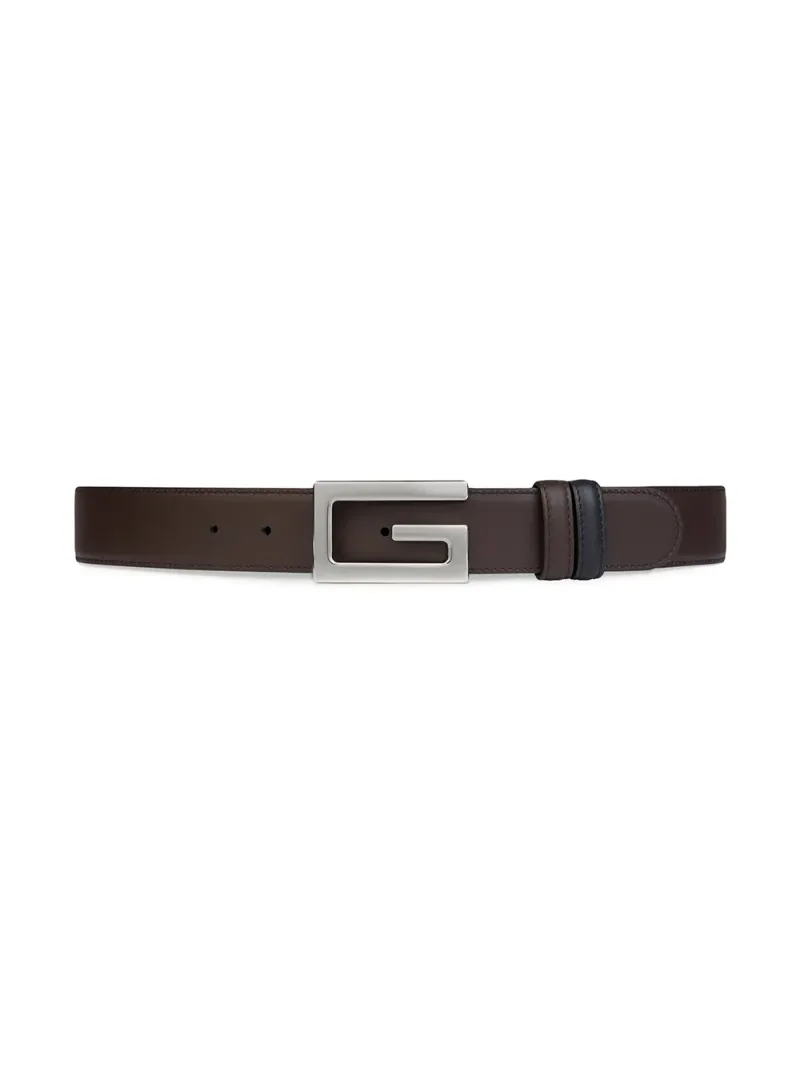 Gucci — Logo-buckle reversible belt — Foto 3 di 3