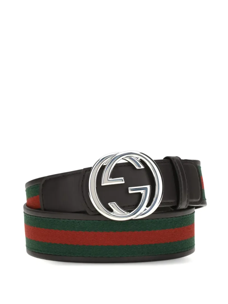 Gucci — Interlocking G buckle reversible belt — Foto 2 di 2