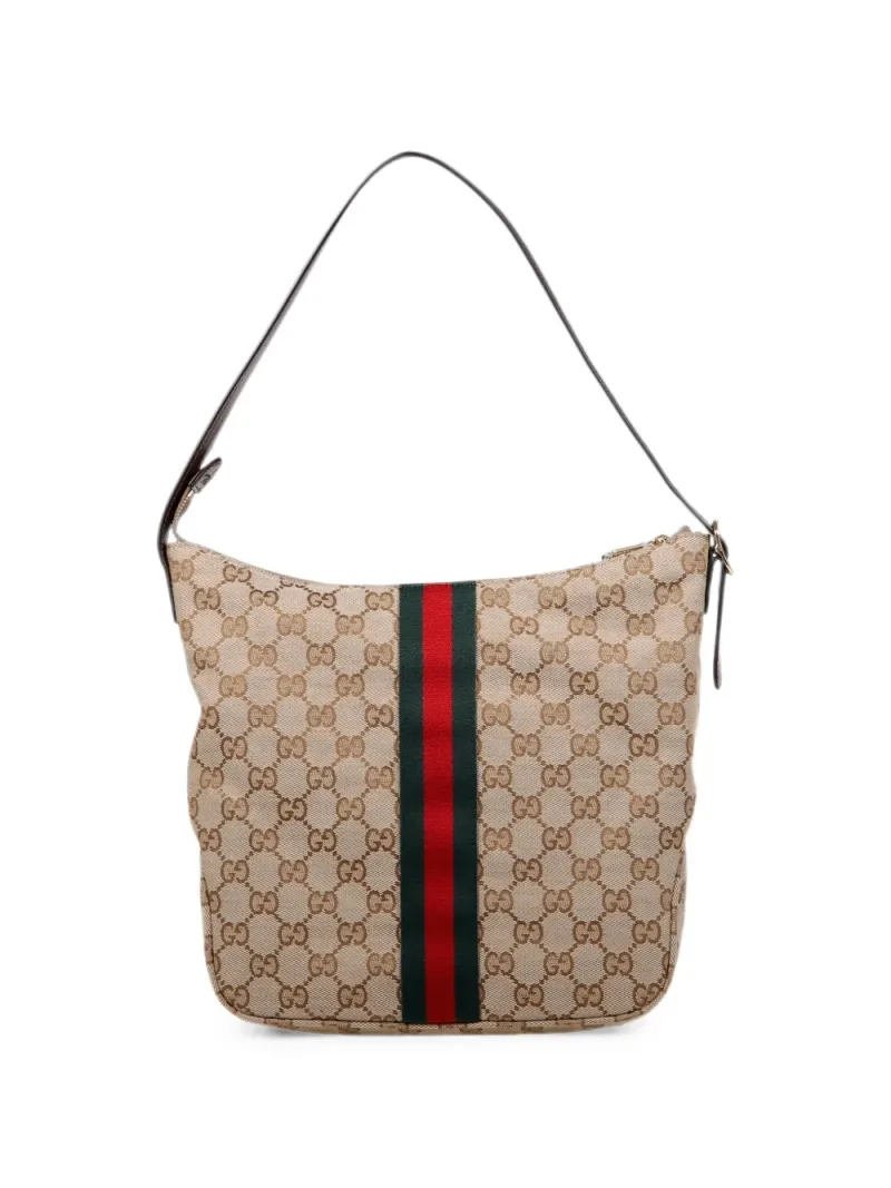Gucci — Medium GG Supreme Web-stripe messenger bag — Photo 2 of 3