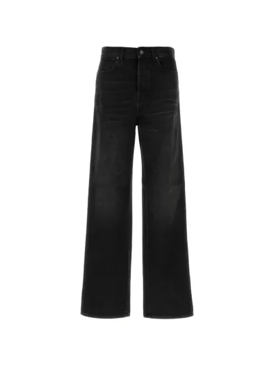 Gucci — Web-stripe wide-leg jeans