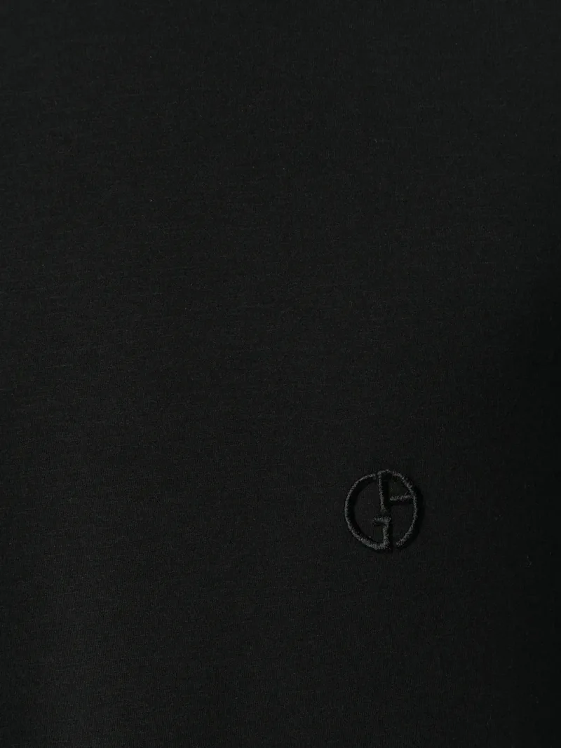 Giorgio Armani — GA logo-embroidered T-shirt — Photo 5 of 5