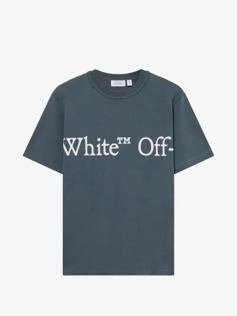 Off-White — T-shirt Bookish scarf