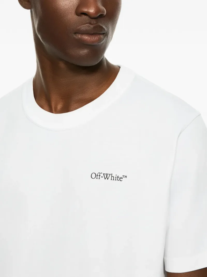 Off-White — Camiseta com estampa de logo — Foto 4 de 4