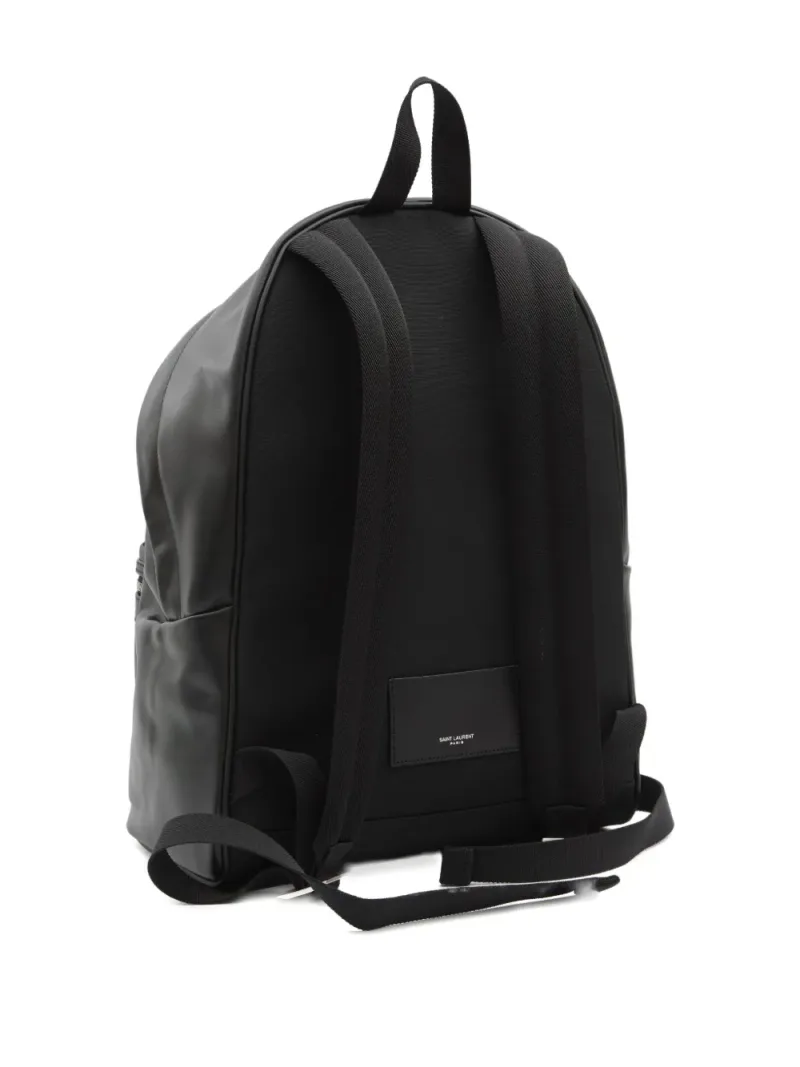Saint Laurent — City backpack in matte leather — Foto 2 di 4