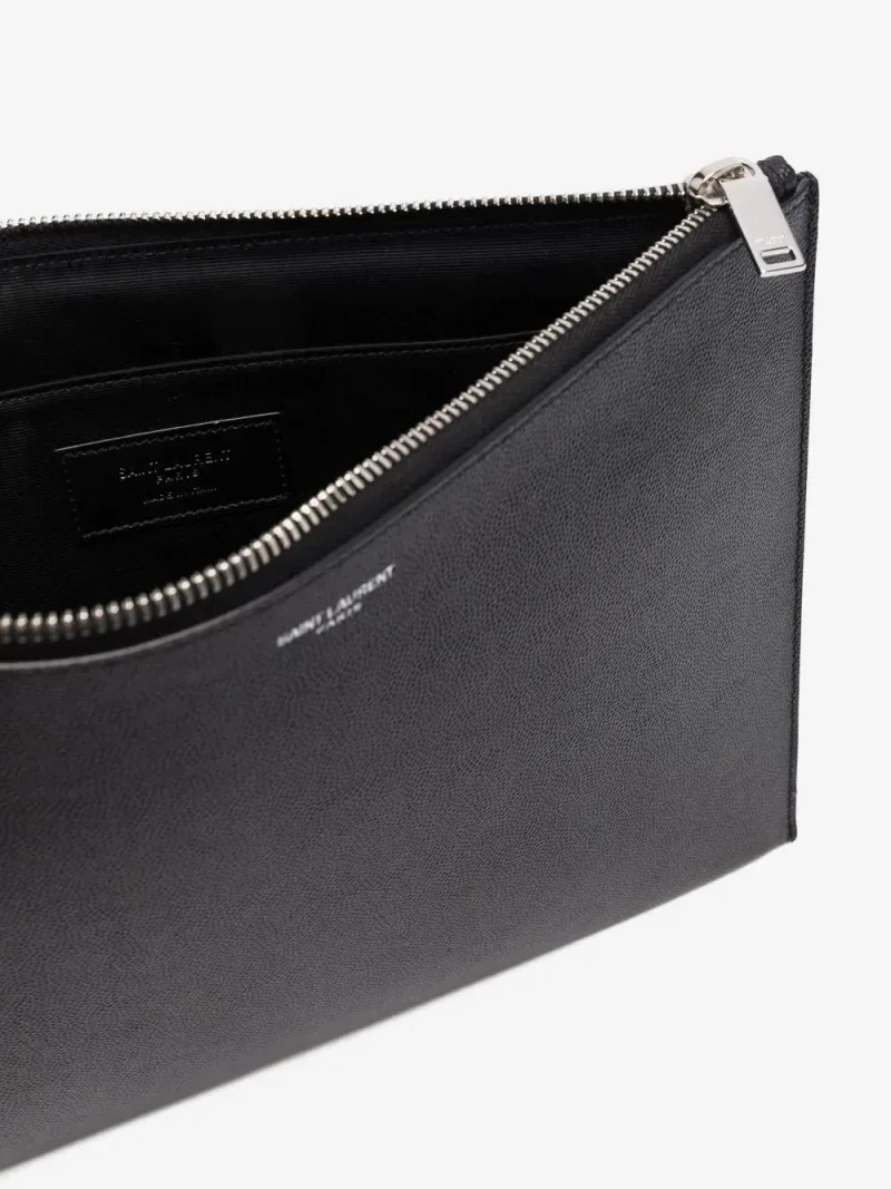 Saint Laurent — Custodia per tablet Paris con zip — Foto 5 di 5
