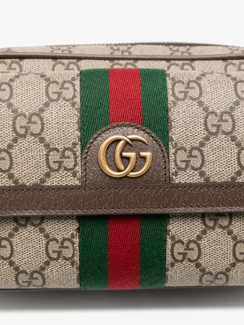 Gucci — Sacoche à motif GG Supreme et bande Web — Photo 4 sur 5