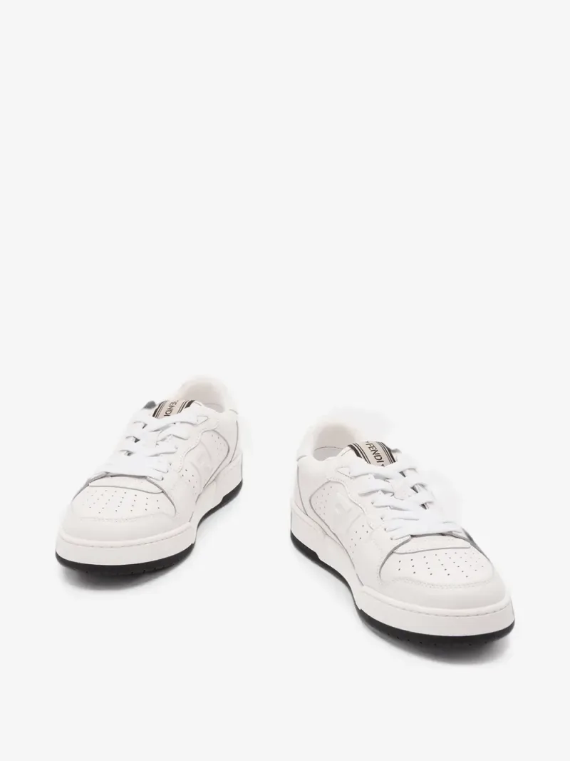 Fendi — Sneakers in pelle di vitello — Foto 3 di 5