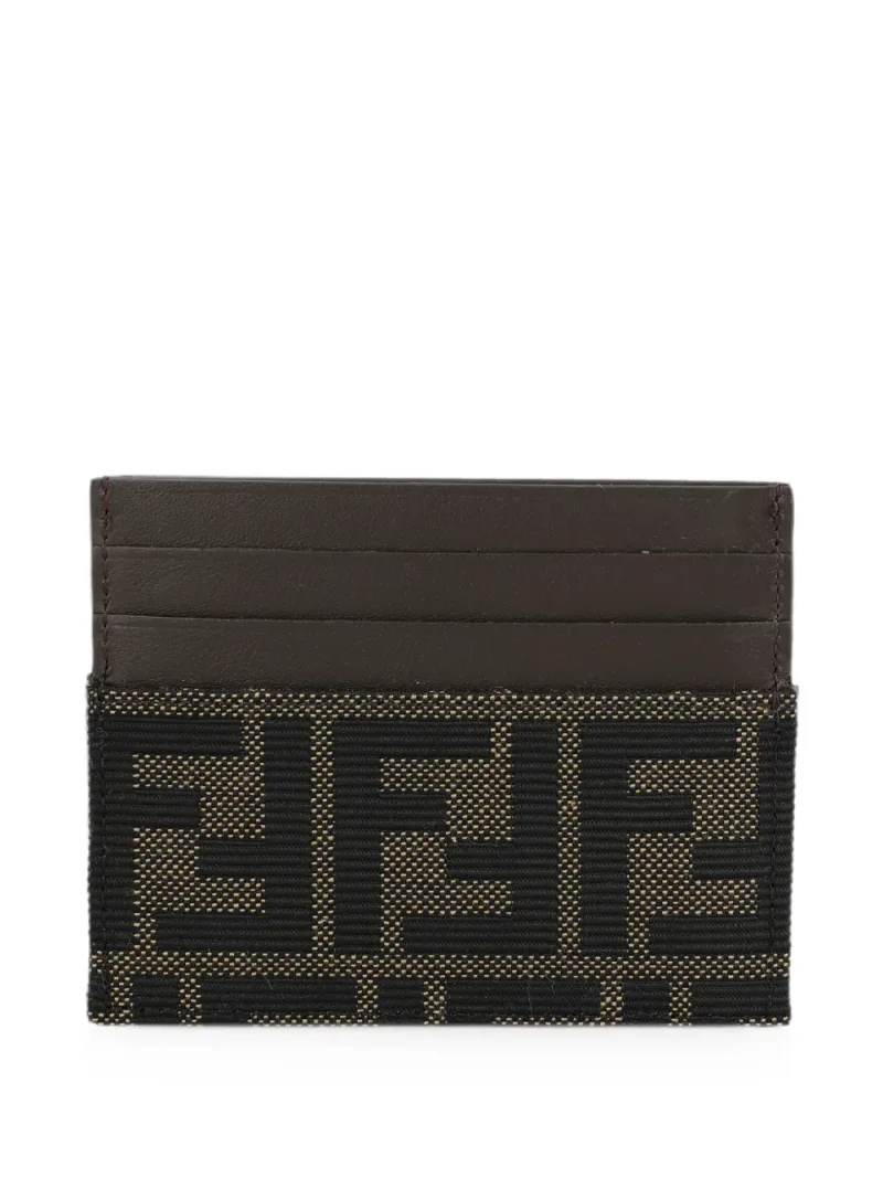 Fendi — FF Jacquard card holder — Foto 2 di 4