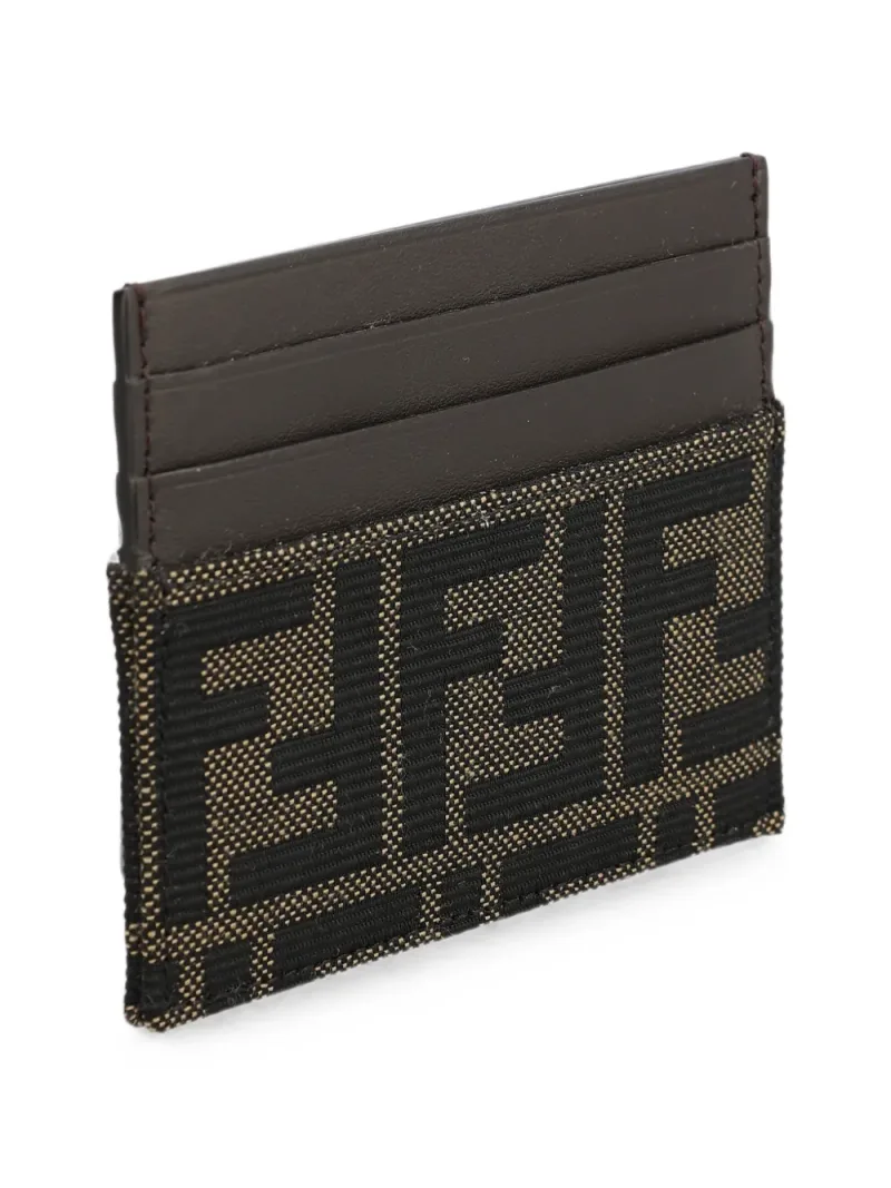 Fendi — FF Jacquard card holder — Foto 3 di 4