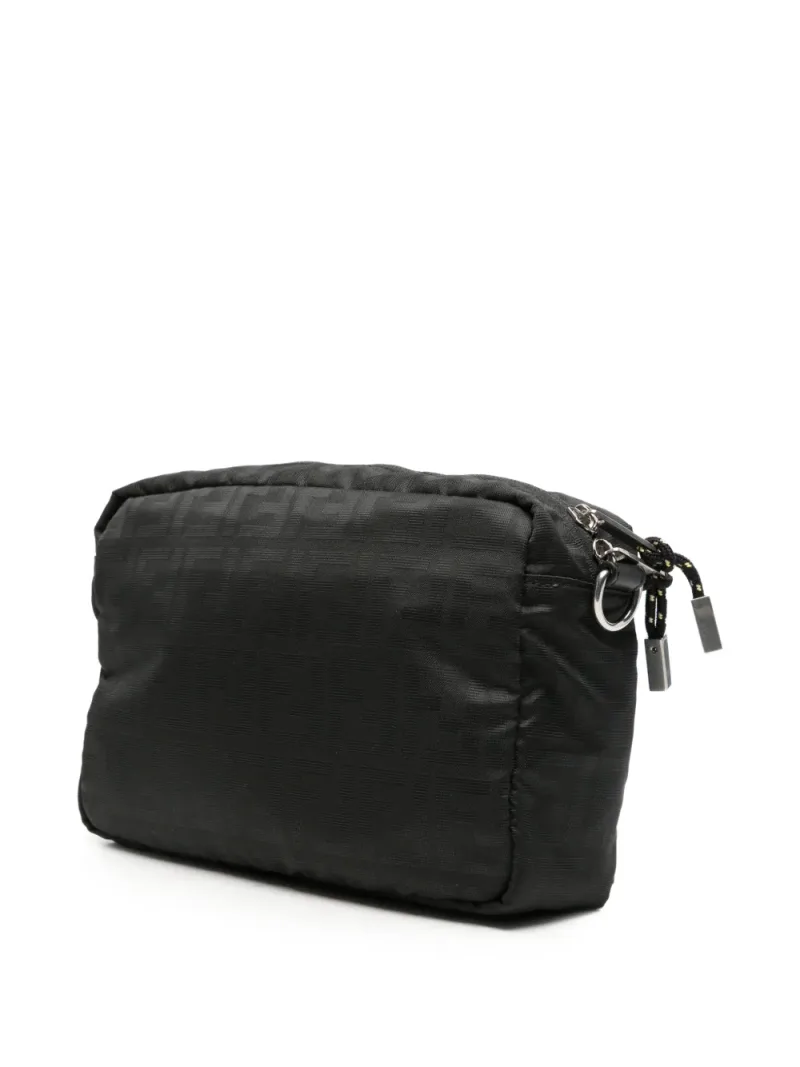 Fendi — FF logo-jacquard shoulder bag — Foto 3 di 5