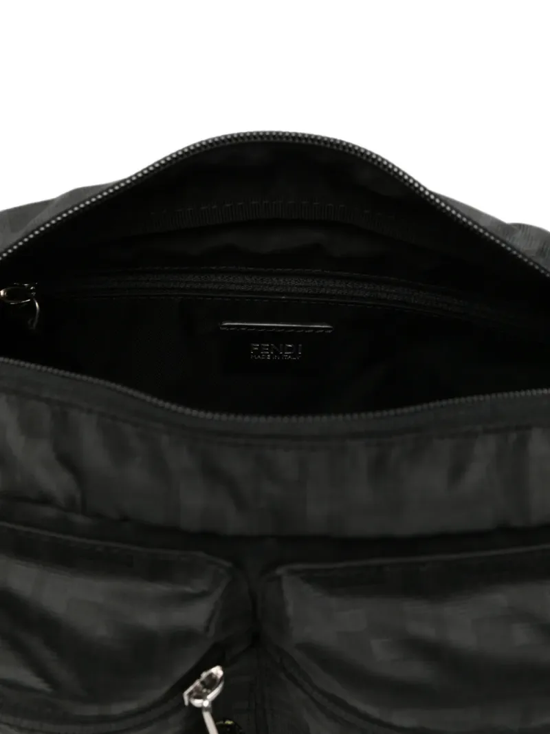 Fendi — FF logo-jacquard shoulder bag — Foto 5 di 5