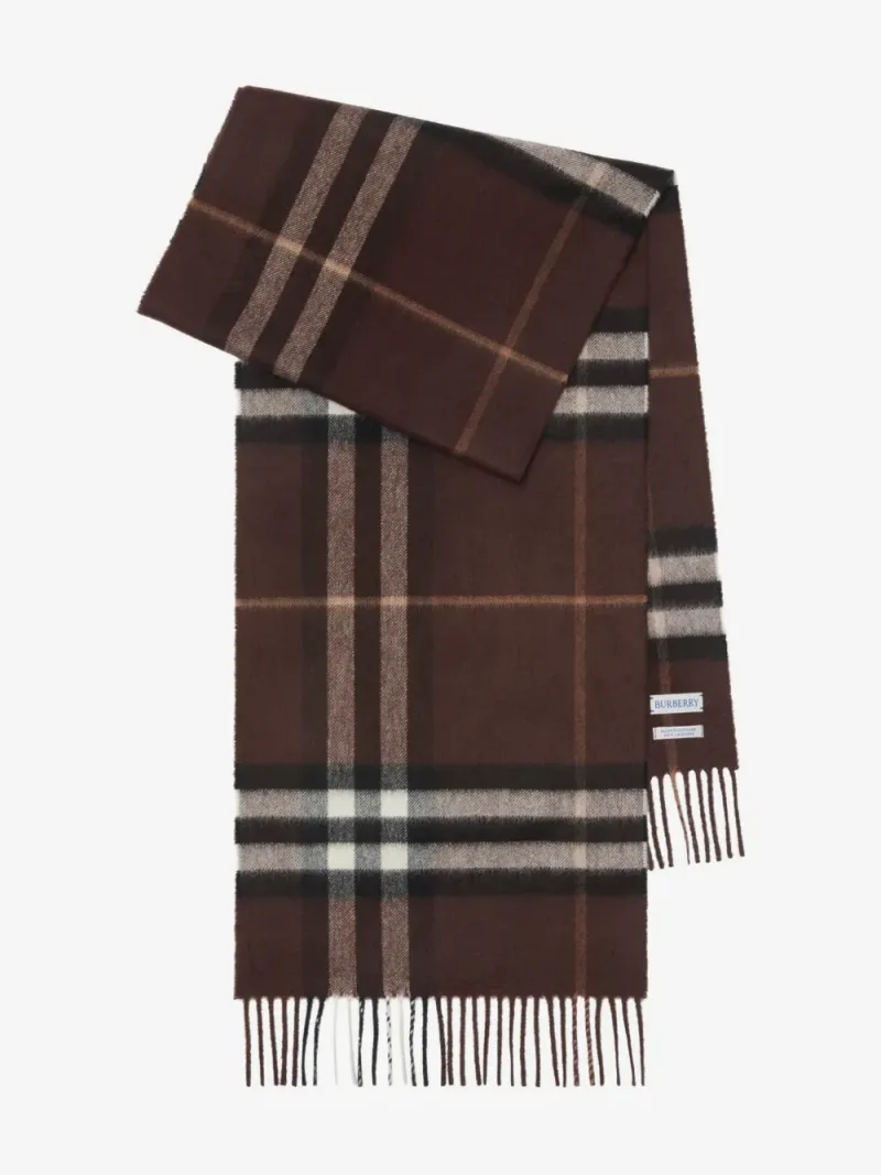 Burberry — Schal aus Kaschmir mit Check