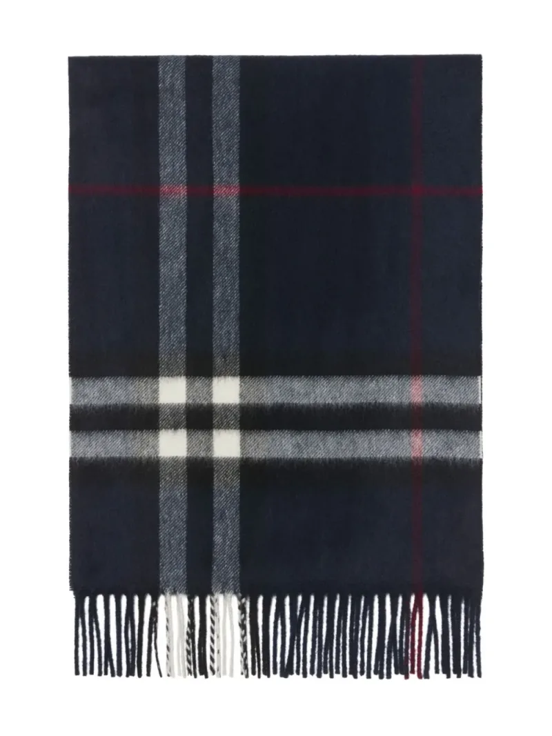 Burberry — Check cashmere scarf — Photo 2 of 2