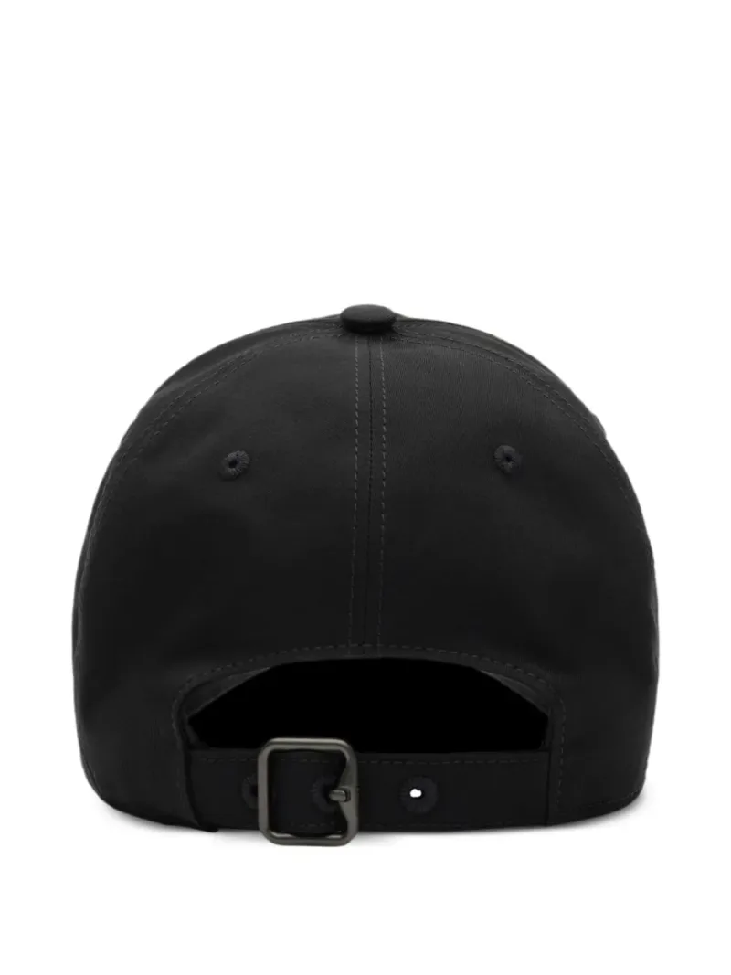 Burberry — Cappello da baseball in gabardine con logo — Foto 2 di 3