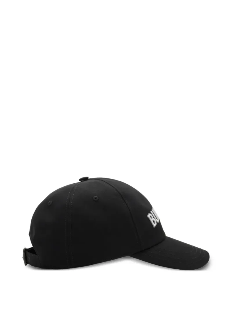 Burberry — Cappello da baseball in gabardine con logo — Foto 3 di 3