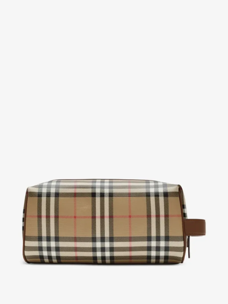 Burberry — チェック トラベルポーチ — 写真 2/5